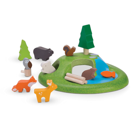 Animal Forest Adventure Set - Plan Toys