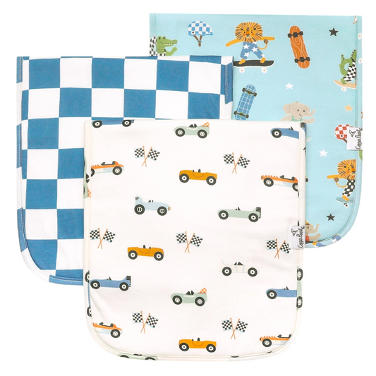 Speedster Burp Cloths - Copper Pearl