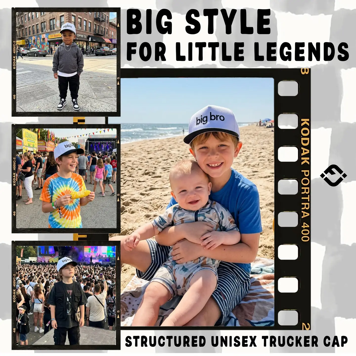Big Bro Two Tone Hat - Funky Junque