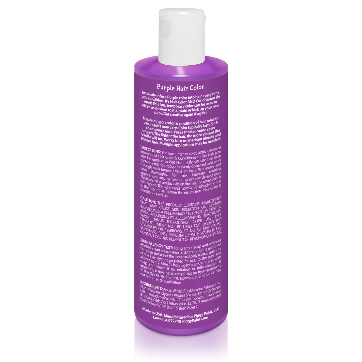 Purple Hair Color & Conditioner - Piggy Paint