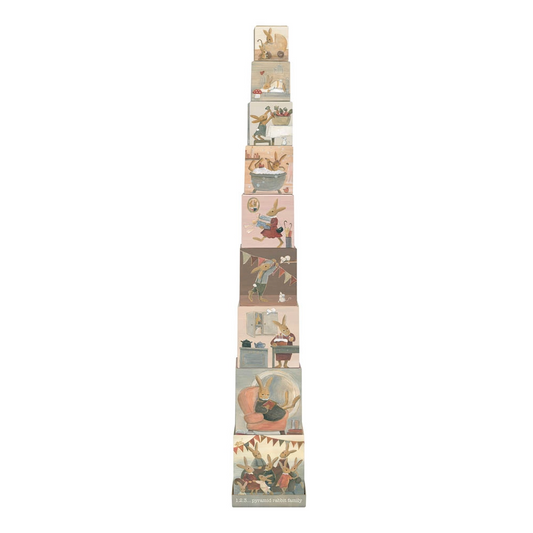 Rabbit Family Pyramid 1.2.3 - Egmont Toys