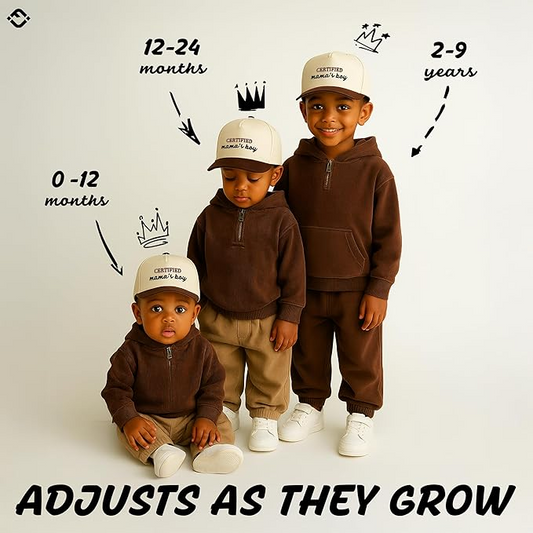 Certified Mama's Boy Two Tone Vintage Cap - Funky Junque