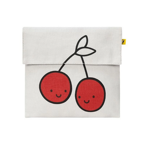 Red Cherries Flip Snack Bag - Fluf