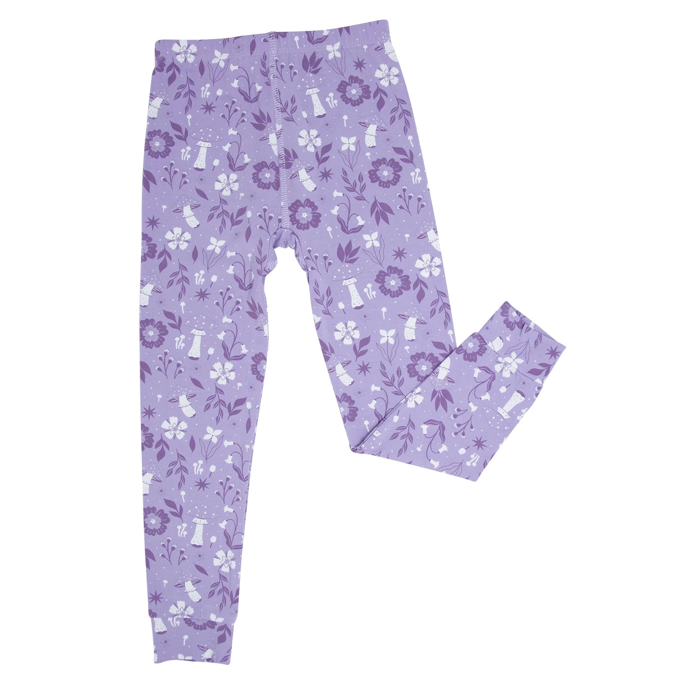 Mushroom Floral Two Piece Set - Sweet Bamboo