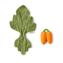 Cathy the Carrot Mini DouDou Teether - Oli & Carol