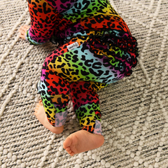 Lisa Leopard Ruffle Zip - Gigi & Max
