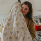 Hunny Knit Hooded Towel - Copper Pearl
