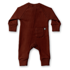 Redwood Long Sleeve Rib Knit Jumpsuit - Goumi