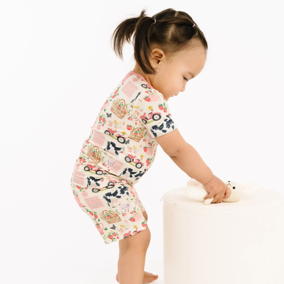 Blooming Homestead Shorts Set - Little One Shop