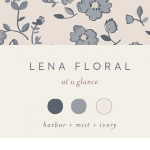 Lena Floral Knot Bow Wrap - Colored Organics