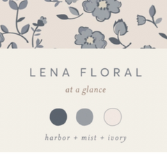 Mist Lena Floral June Bloomers - Colored Organics