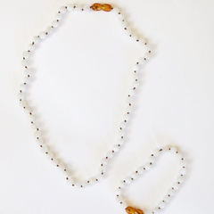 Pure Gemstone + Moonstone Necklace - CanyonLeaf