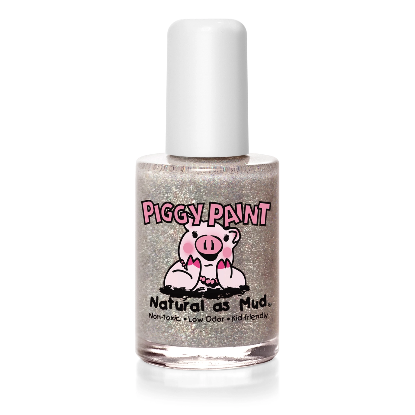 Silver Glitterbug Nail Polish - Piggy Paint