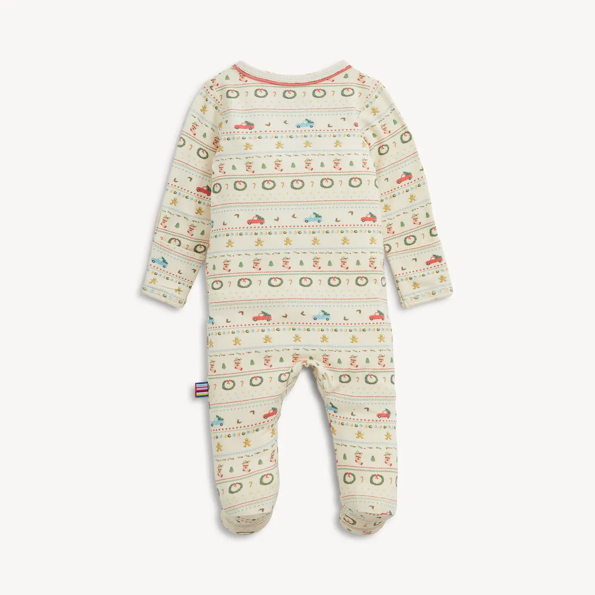 Traditional Christmas Footie - Magnetic Me