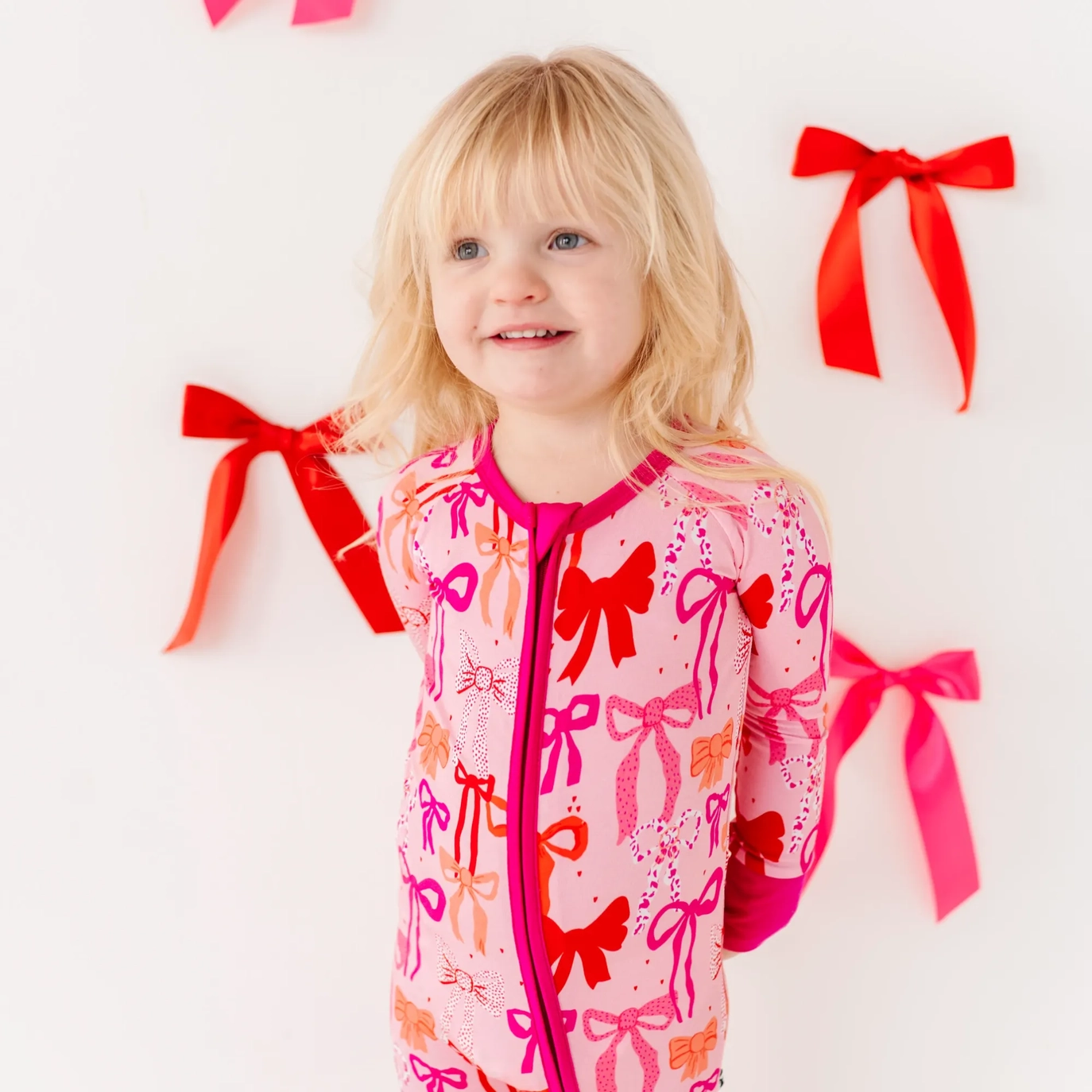 Little Bow Convertible Footie - Kiki & Lulu