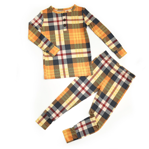 River Plaid Two Piece Set - Gigi & Max