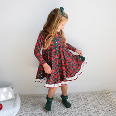 Holland & Dottie Button Dress - Gigi & Max