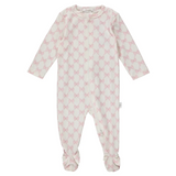 Bows Zipper Footie - Pimalu
