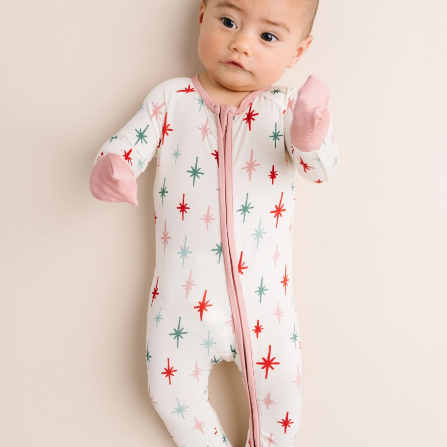 Holiday Twinkle Bamboo Sleeper - Little One Shop