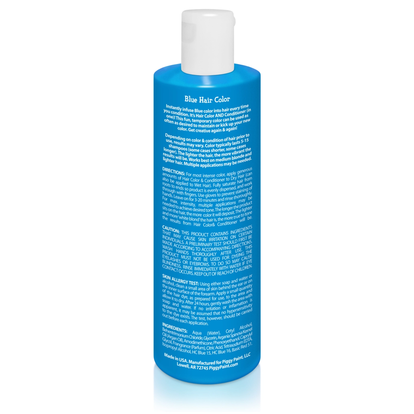 Blue Hair Color & Conditioner - Piggy Paint