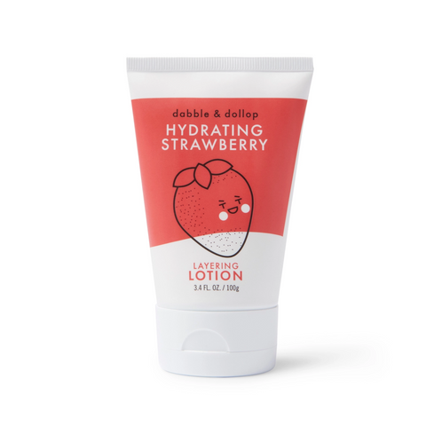 Strawberry Layering Lotions - Dabble & Dollop