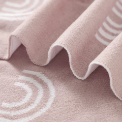 Pink Rainbow Luxury Cotton Swaddle Blanket - Bleu La La