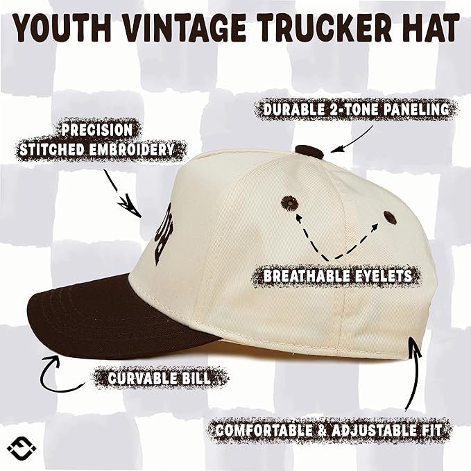 Rowdy Two Tone Vintage Cap - Funky Junque