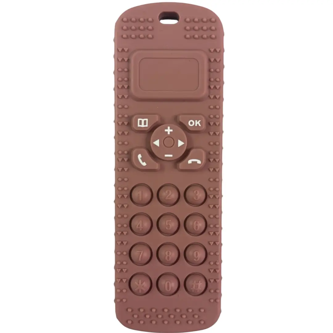 Telephone Pop-It Teether - Three Hearts