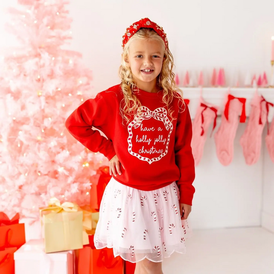 Candy Cane Swirl Headband - Sweet Wink
