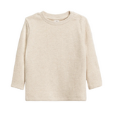Heather Oat Mesa Waffle Long Sleeve - Kendi