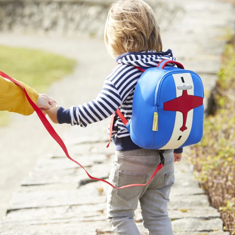 Airplane Harness Toddler Backpack - Dabbawalla Bags