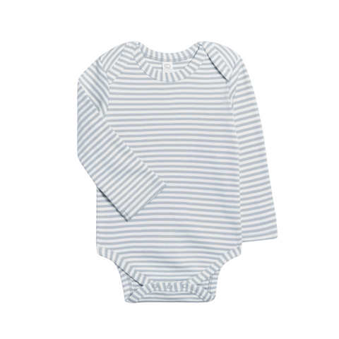 Mist Stripe River Bodysuit - Colored Organics