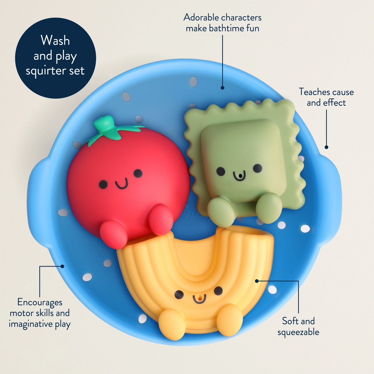 Pasta Itzy Splash Pals - Itzy Ritzy