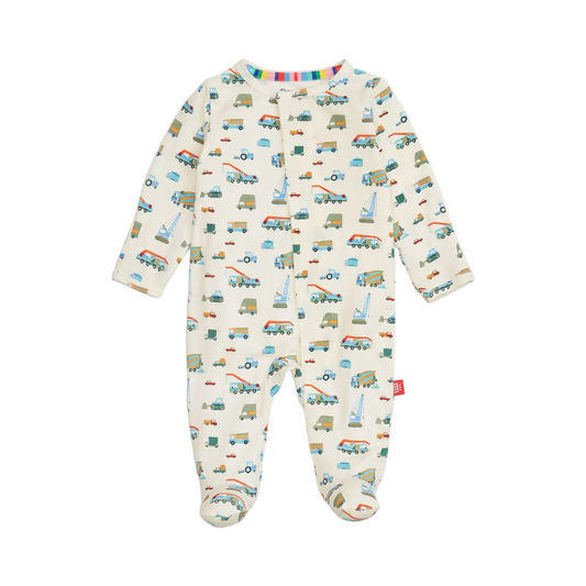 Dumps Like A Truck Footie - Magnetic Me
