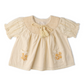 Butter Yellow Smocked Top & Short Set - Makemake Organics