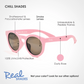 Dusty Rose Chill Sunglasses - Real Shades