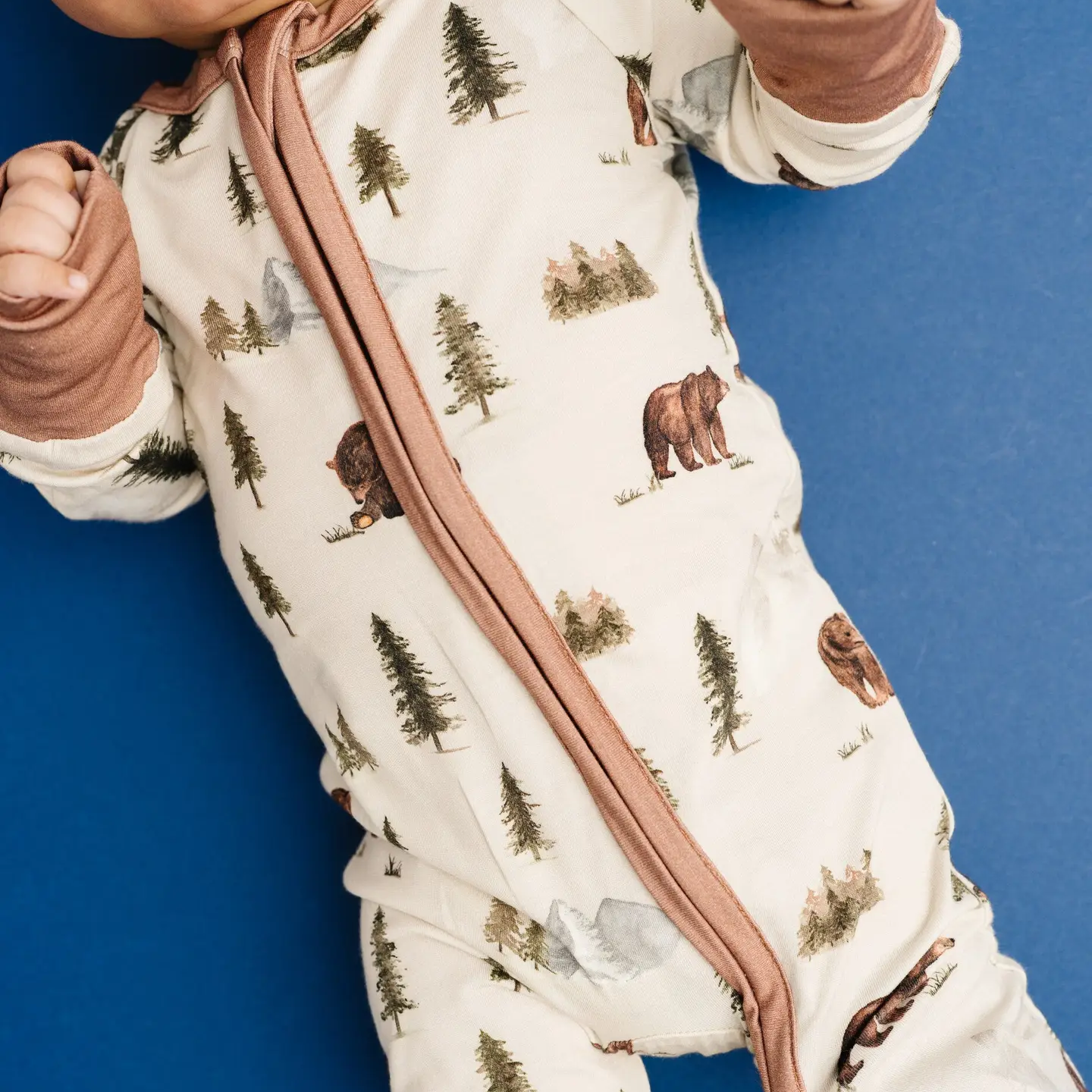 Bear Trail Bamboo Sleeper - Little One Shop