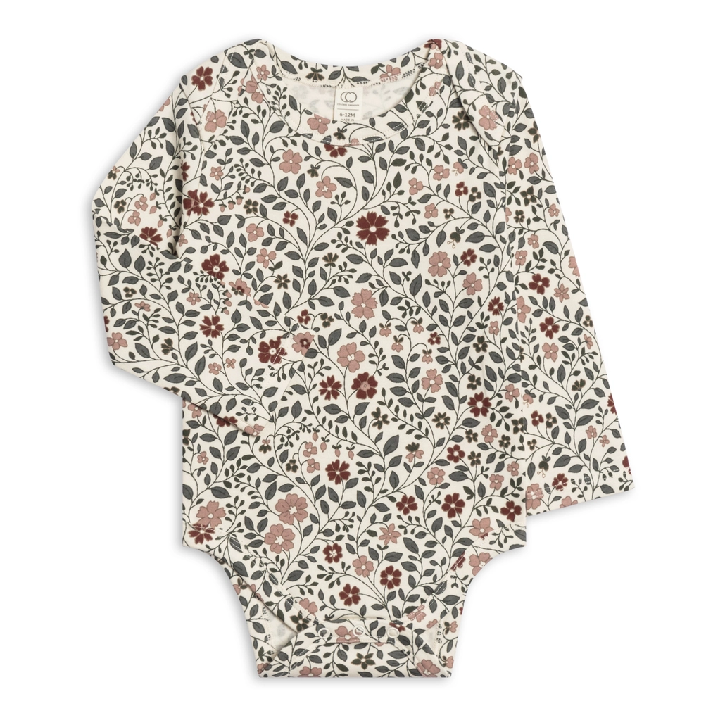 Daphne Floral River Bodysuit - Colored Organics
