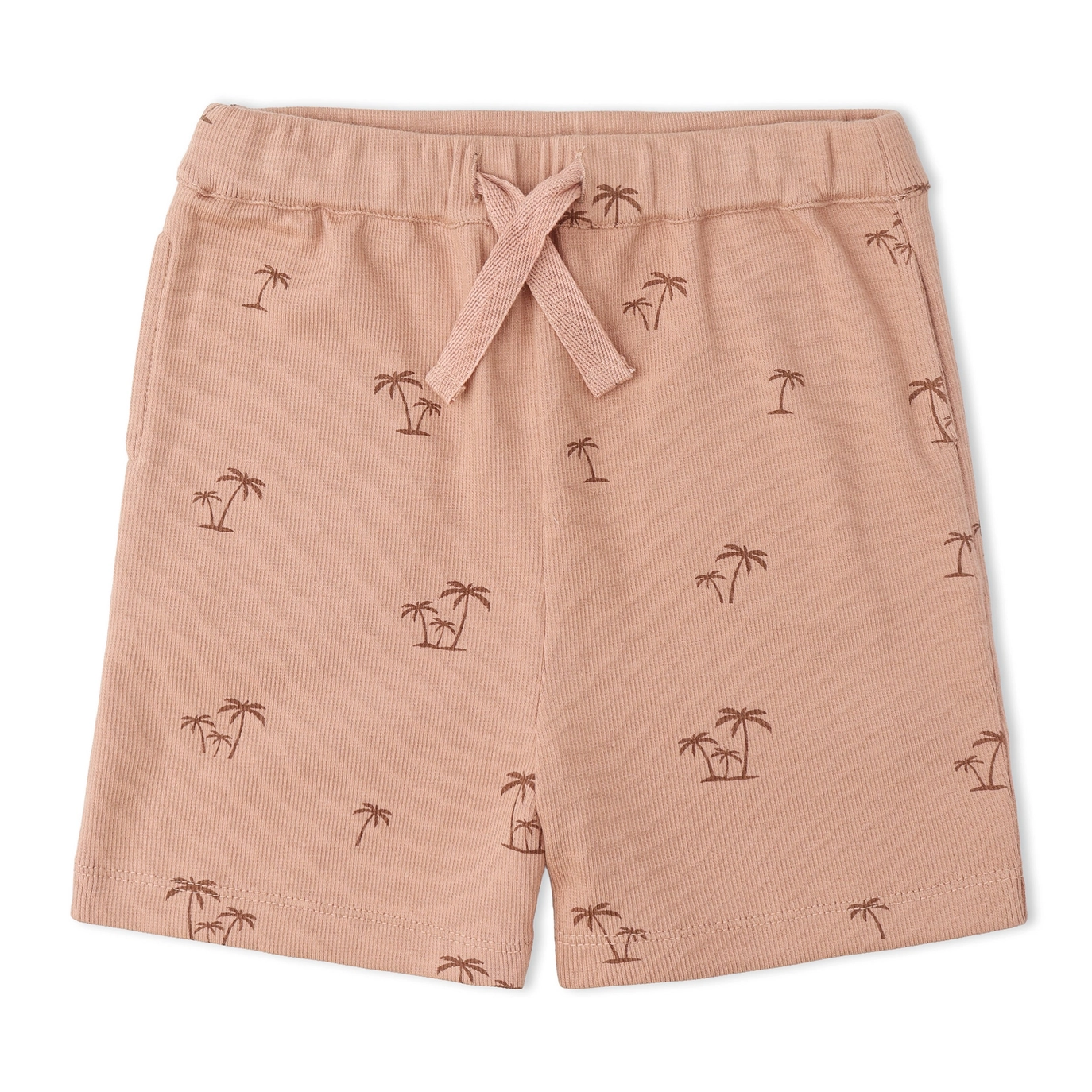 Island Palm Collar Tee & Short Set - Makemake Organics