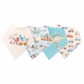 Dino Explorer Bandana Bibs - Copper Pearl