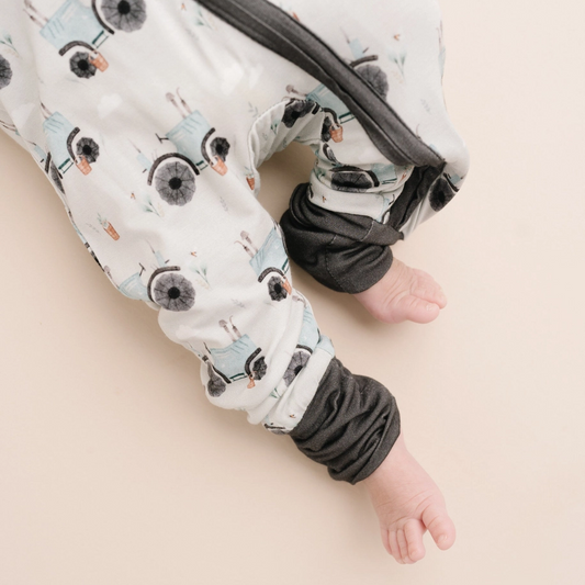 Blue Tractor Sleeper - Little One Shop