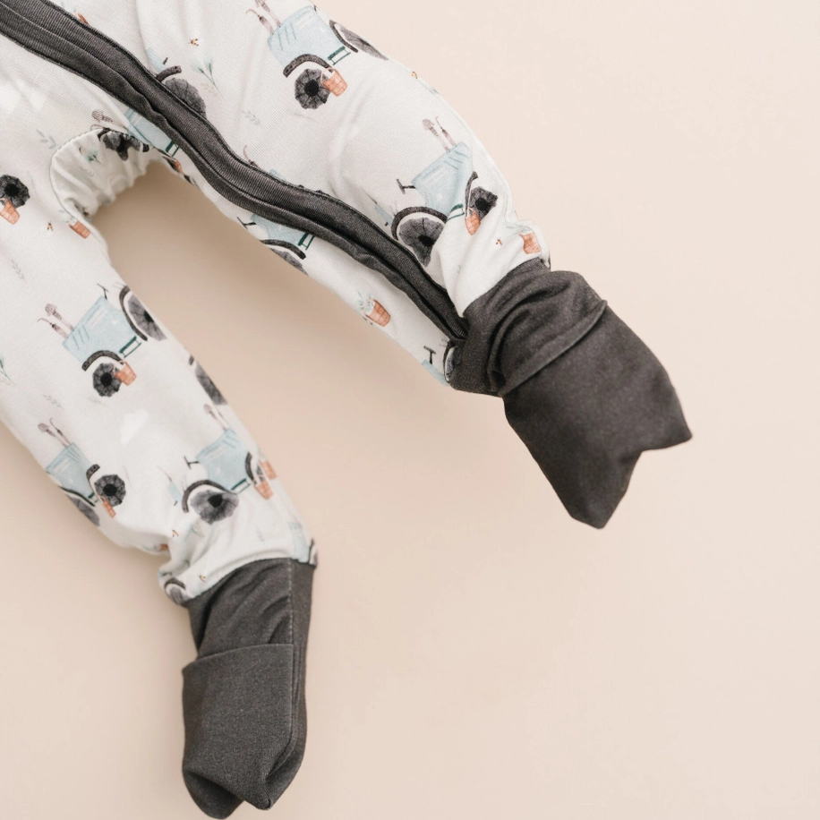 Blue Tractor Sleeper - Little One Shop