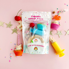 Cupcake Kiddough Kit - Earth Grown Kids Dough