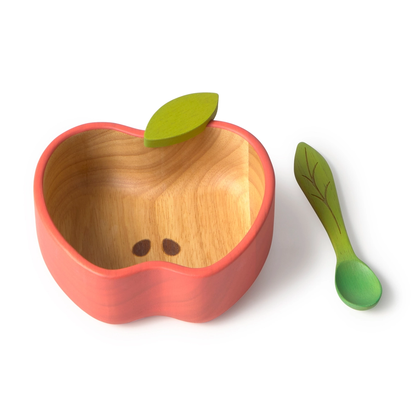 Pepa Apple Bowl & Spoon Set  - Oli & Carol