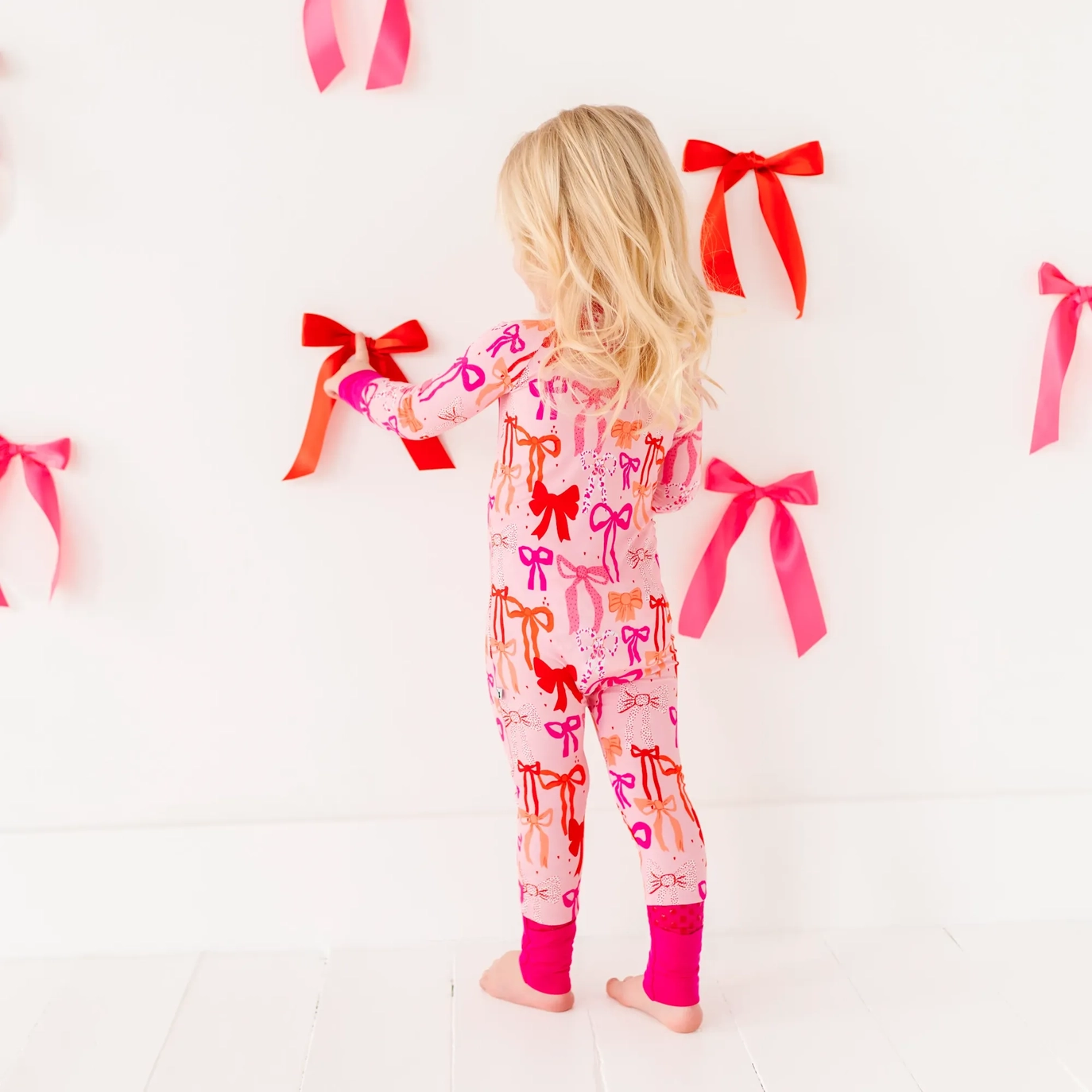 Little Bow Convertible Footie - Kiki & Lulu