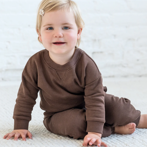 Chestnut Leif Fleece Sweatpants - Colored Organics