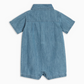 Ted Chambray Collared Romper - Kendi