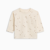 Taupe Moon Reese Drop Shoulder Tee - Colored Organics
