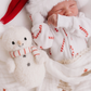Baby Candycane Snowman- Cuddle + Kind