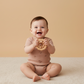 Island Palm Bubble Romper - Makemake Organics